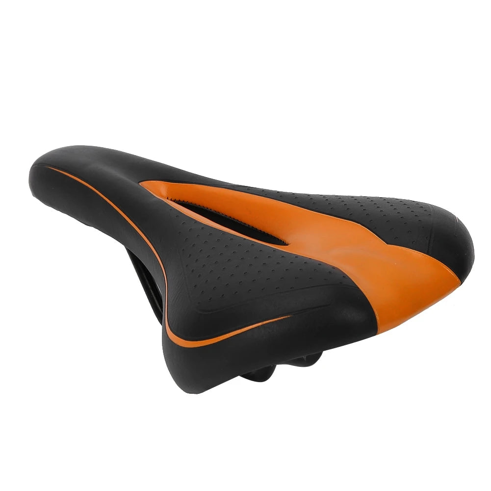 Ergonomischer Stoßfester PU Fahrradsattel mit Komfort Polsterung für E-Bike, Mountainbike & City Bike