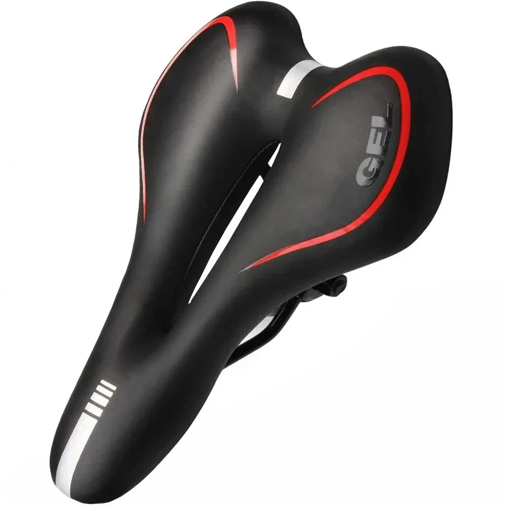 Weicher Gel Komfort Fahrradsattel Sitz für E-Bike, Mountainbike & City Bike