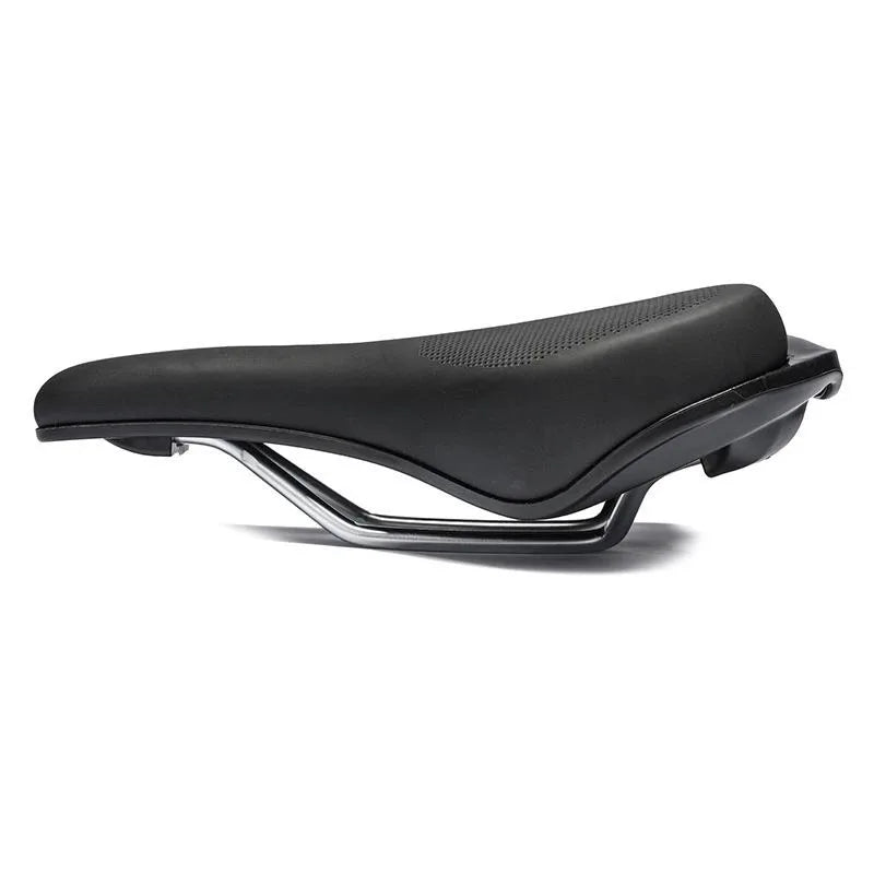 Atmungsaktiver Stoßdämpfender Komfort Fahrradsattel mit Ergonomischer Polsterung für E-Bike, Mountainbike & City Bike