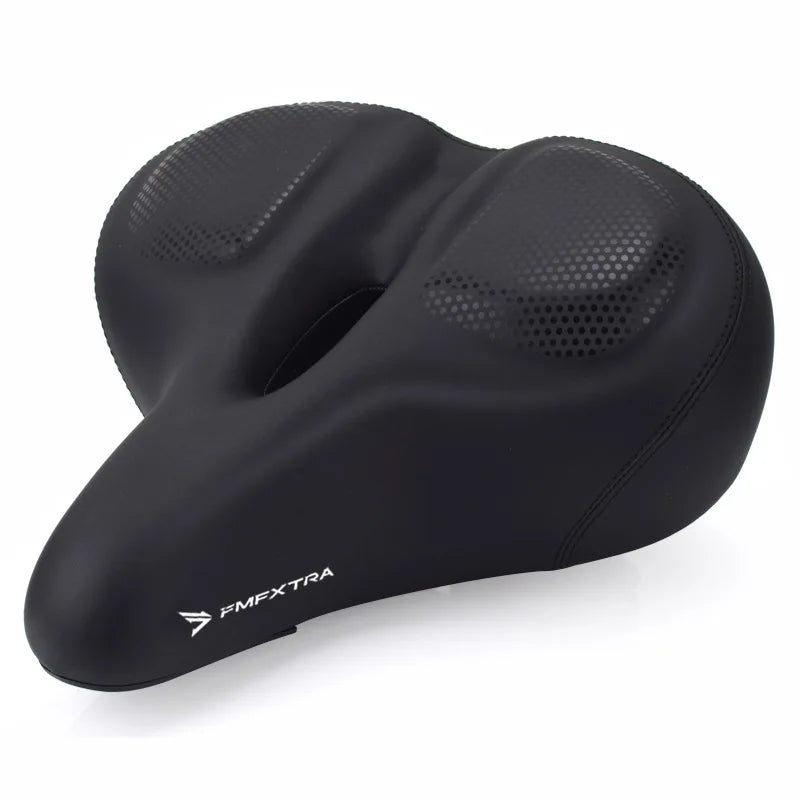 Übergroßer Weicher Komfort Fahrradsattel mit Ergonomischer Polsterung für E-Bike & City Bike