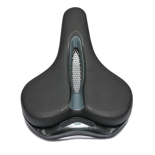 Atmungsaktiver Stoßdämpfender Komfort Fahrradsattel mit Ergonomischer Polsterung für E-Bike, Mountainbike & City Bike