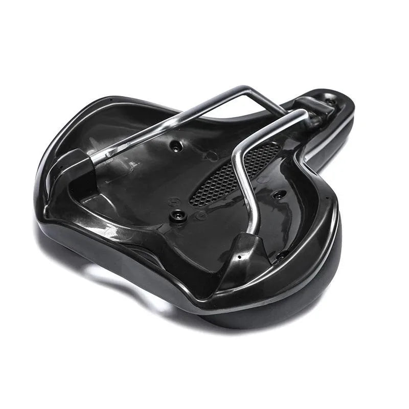 Atmungsaktiver Stoßdämpfender Komfort Fahrradsattel mit Ergonomischer Polsterung für E-Bike, Mountainbike & City Bike